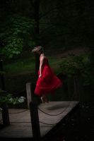 An environmental portrait near a small pond.|Portrait